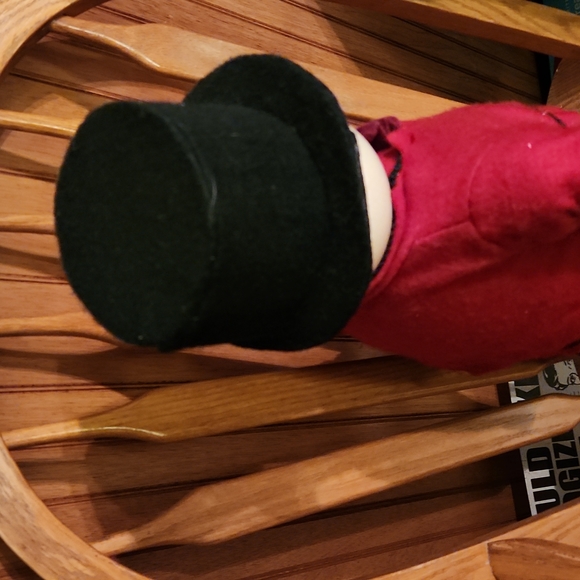 Vintage dressed well snowman-21"-HTF - Picture 8 of 10